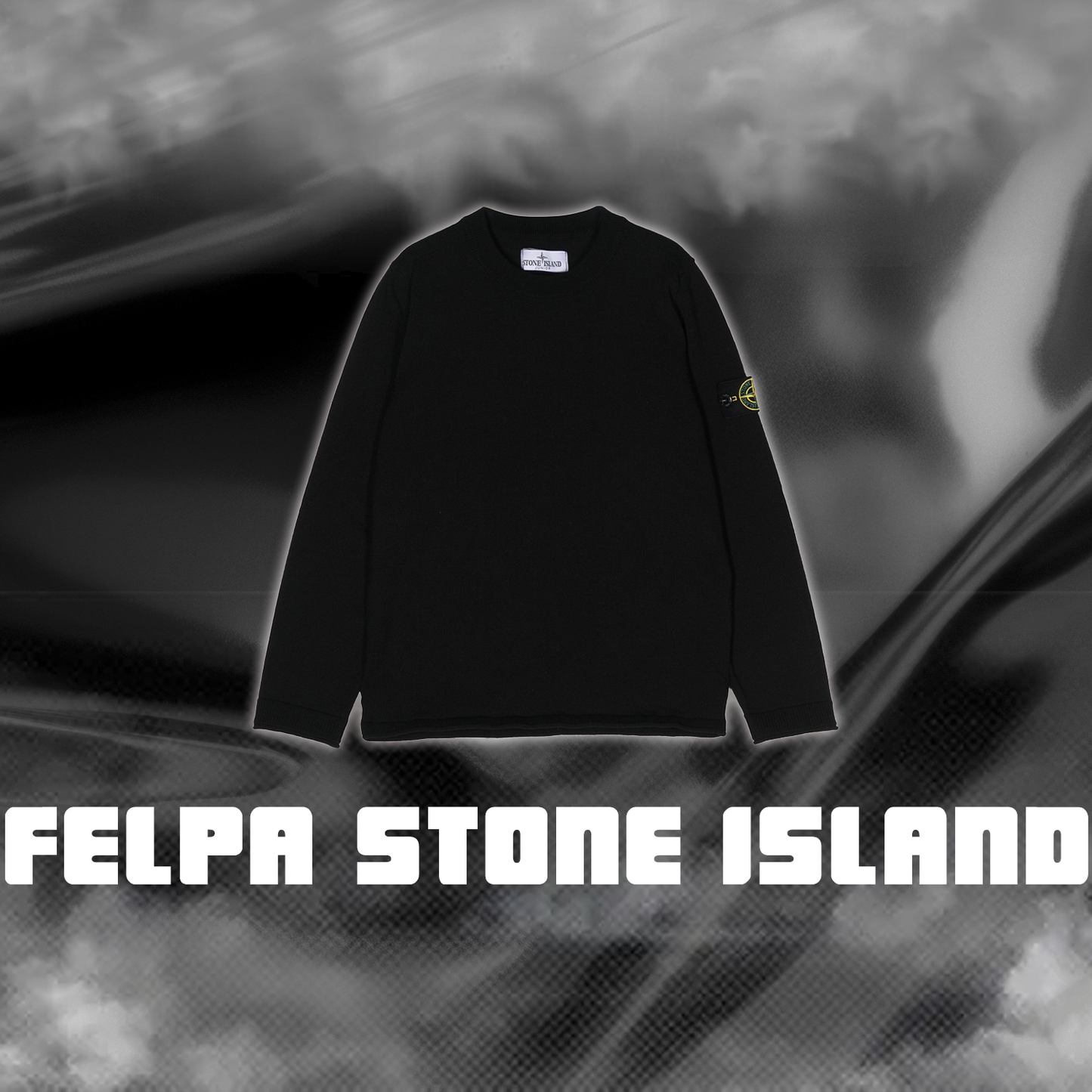 Felpa Stone Is senza cappuccio