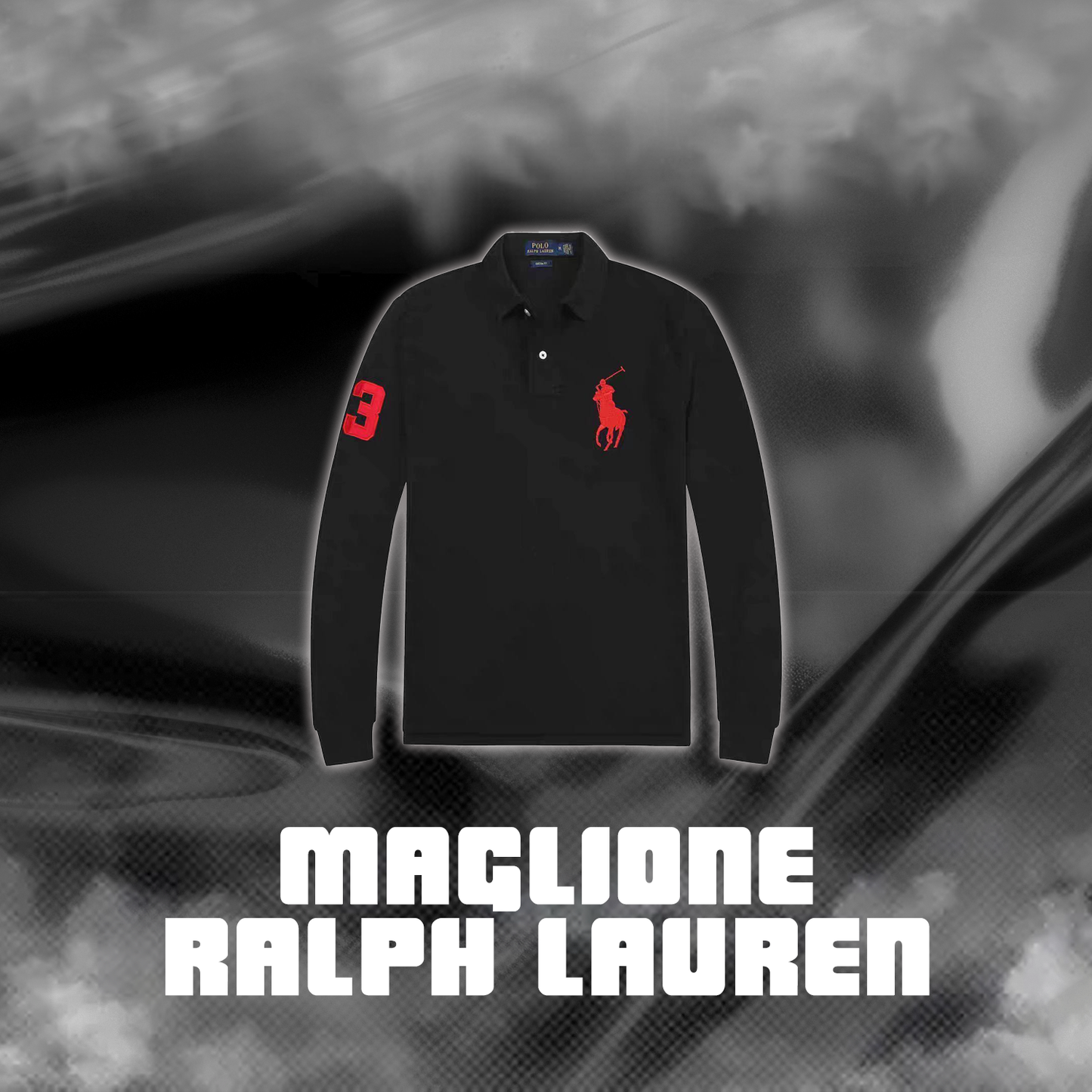 Maglione Camicia RL Cavallino Grande