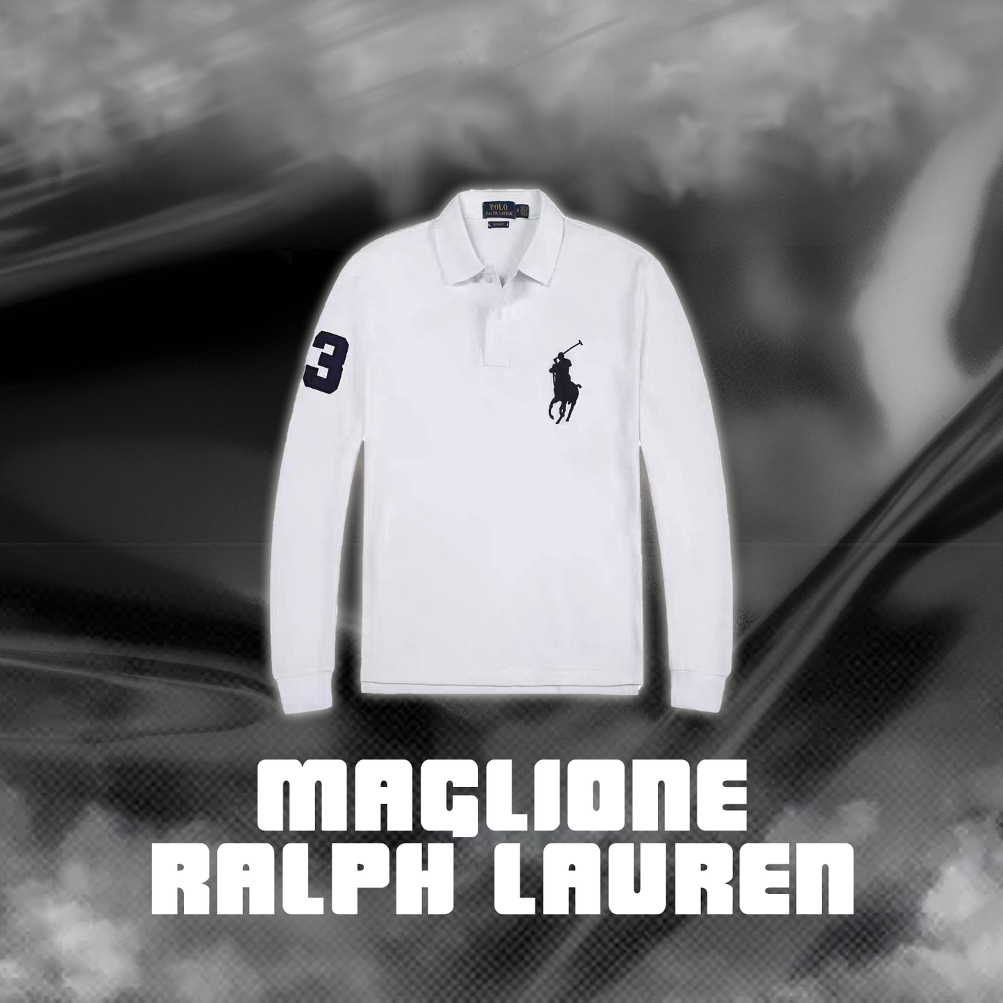 Maglione Camicia RL Cavallino Grande